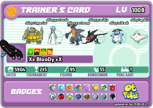 Xx BlooDy xX Card otPokemon.com