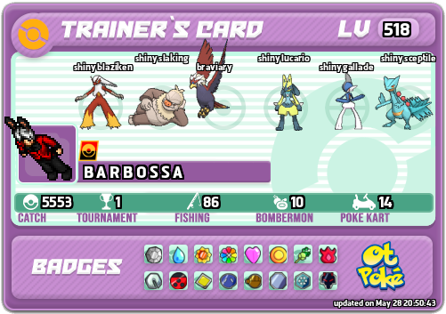 B A R B O S S A Card otPokemon.com