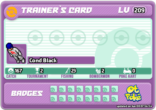 Cond Black Card otPokemon.com
