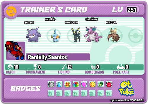 Ranielly Saantos Card otPokemon.com