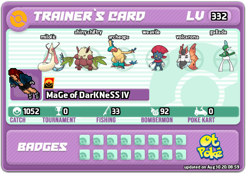 MaGe of DarKNeSS IV Card otPokemon.com