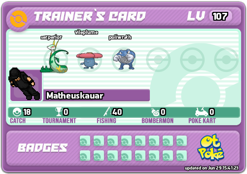 Matheuskauar Card otPokemon.com
