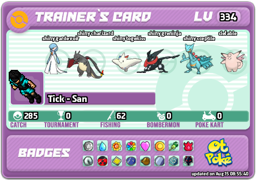 Tick - San Card otPokemon.com