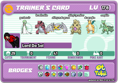 Lord Do Sol Card otPokemon.com