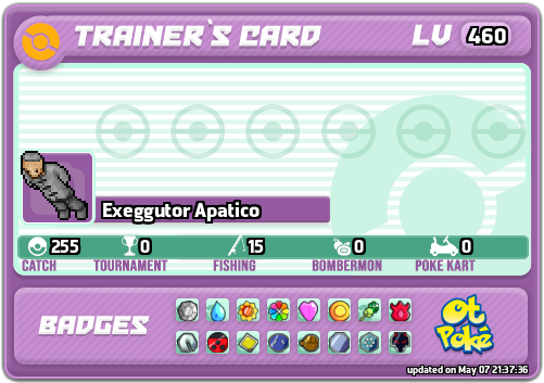 Exeggutor Apatico Card otPokemon.com