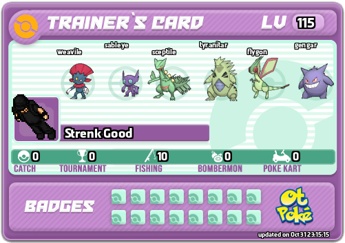 Strenk Good Card otPokemon.com