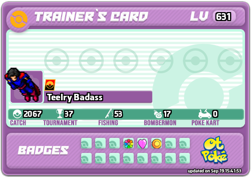 Teelry Badass Card otPokemon.com