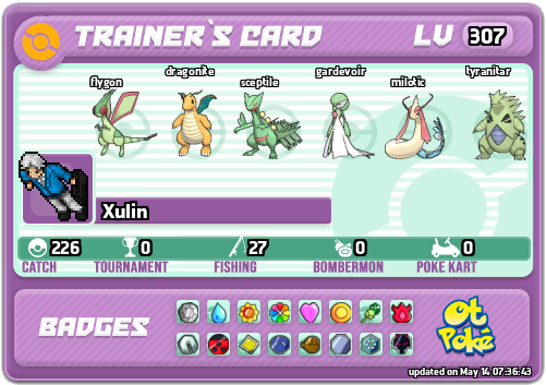 Xulin Card otPokemon.com