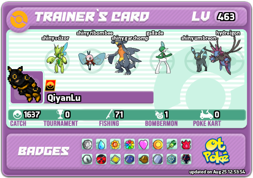 QiyanLu Card otPokemon.com