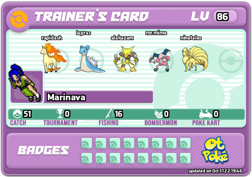 Marinava Card otPokemon.com