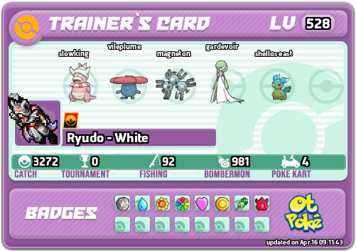 Ryudo - White Card otPokemon.com