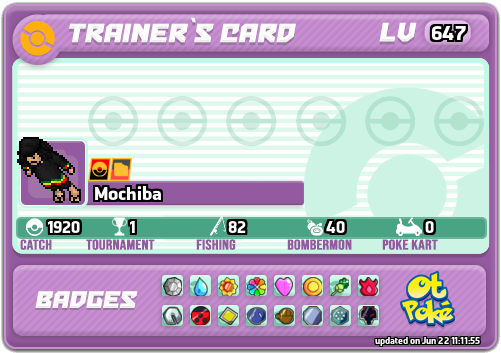 Mochiba Card otPokemon.com