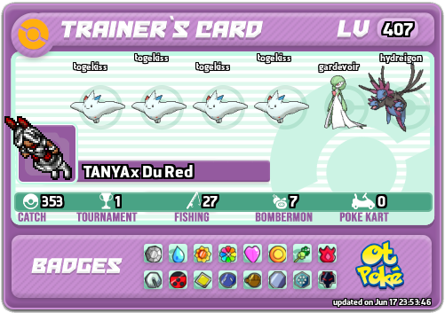 TANYAx Du Red Card otPokemon.com