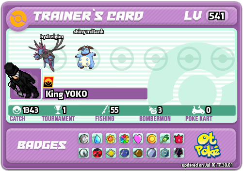 King YOKO Card otPokemon.com