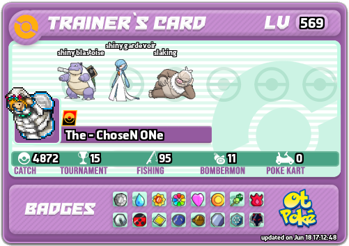 The - ChoseN ONe Card otPokemon.com
