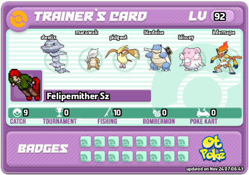 Felipemither Sz Card otPokemon.com