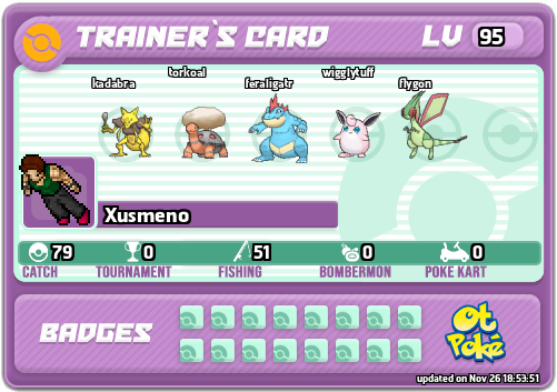 Xusmeno Card otPokemon.com