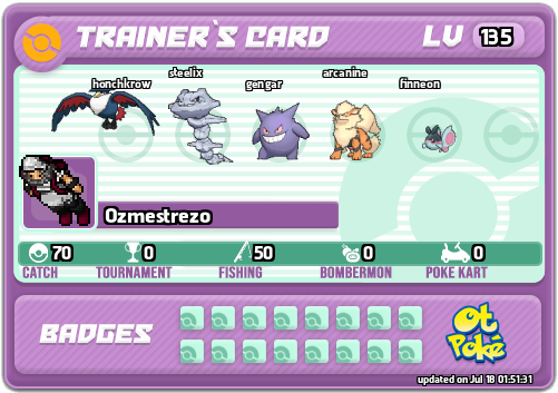 Ozmestrezo Card otPokemon.com