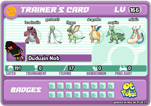 Duduzin Nob Card otPokemon.com