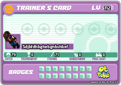 Sdjbfdhbghebgnbshbef Card otPokemon.com