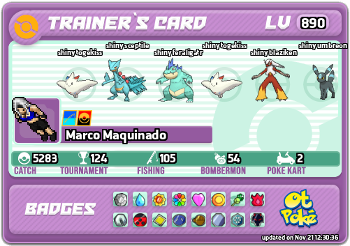 Marco Maquinado Card otPokemon.com