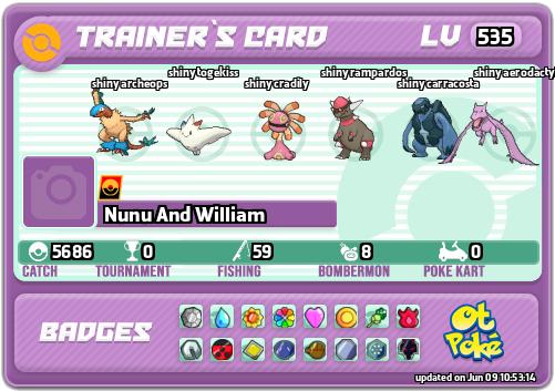 Nunu And William Card otPokemon.com