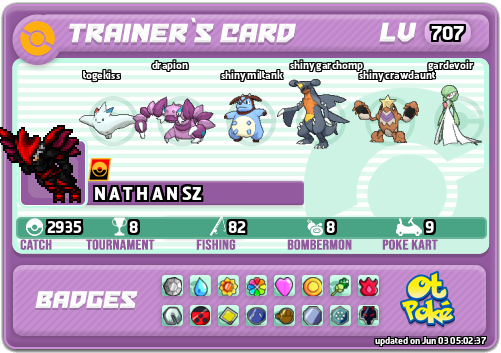 N A T H A N SZ Card otPokemon.com