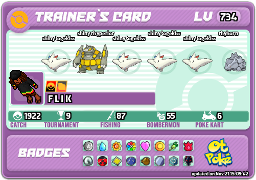 F L I K Card otPokemon.com