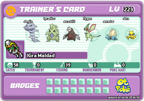 Kira Maldad Card otPokemon.com