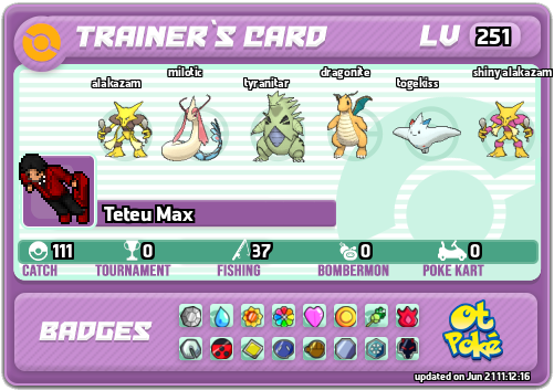 Teteu Max Card otPokemon.com