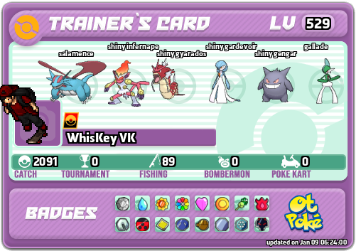 WhisKey VK Card otPokemon.com