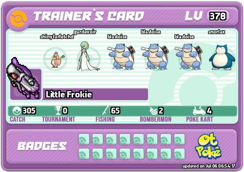 Little Frokie Card otPokemon.com