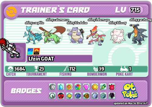 Lfzin GOAT Card otPokemon.com