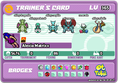 Alexia Matrixx Card otPokemon.com