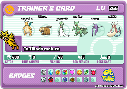 Ta Tiltado maluco Card otPokemon.com