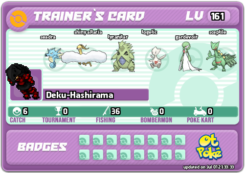 Deku-Hashirama Card otPokemon.com