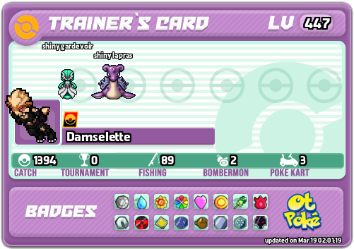 Damselette Card otPokemon.com