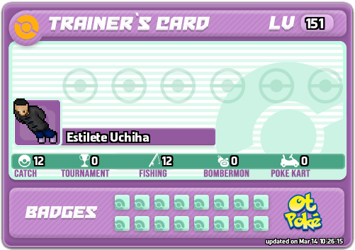 Estilete Uchiha Card otPokemon.com