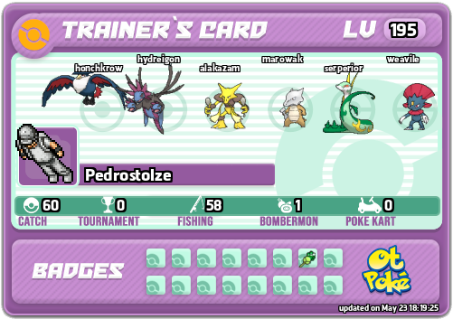 Pedrostolze Card otPokemon.com
