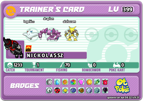 N I C K O L A S SZ Card otPokemon.com