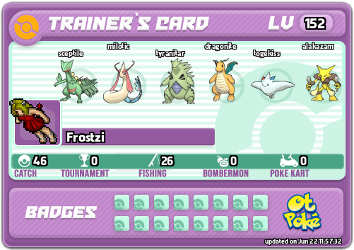 Frostzi Card otPokemon.com