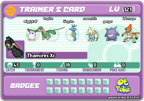 Thamires Xr Card otPokemon.com
