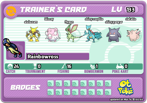 Rainbowross Card otPokemon.com