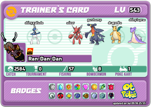 Ran-Dan-Dan Card otPokemon.com