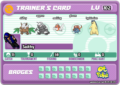 Saithy Card otPokemon.com