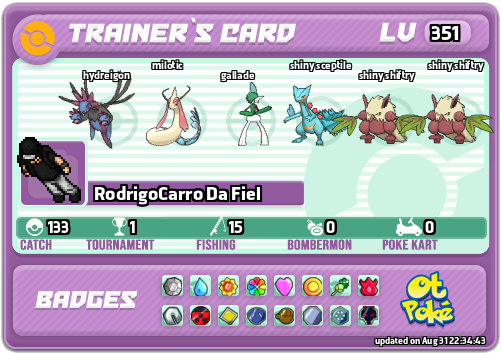 RodrigoCarro Da Fiel Card otPokemon.com
