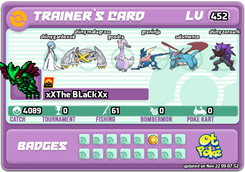 xXThe BLaCkXx Card otPokemon.com