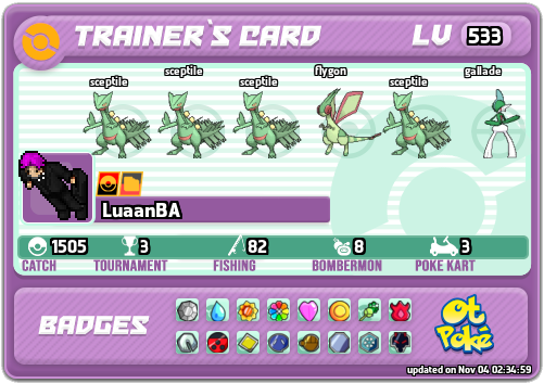 LuaanBA Card otPokemon.com