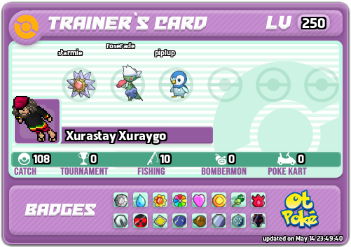 Xurastay Xuraygo Card otPokemon.com