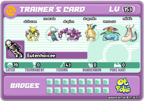 Eutenhoicee Card otPokemon.com